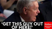 SHOCK MOMENT: Lindsey Graham Explodes On Newsmax Reporter Pressing Dems About Rashida Tlaib: 'No, Stop!'