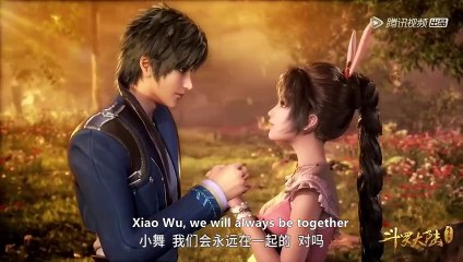 Soul Land  Romantic and Sweetheart Kiss Scenes between Tangsan Xiaowu!  Special Clip  斗罗大陆