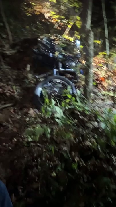 Motociclista sofre acidente e é encontrado três dias depois em ravina