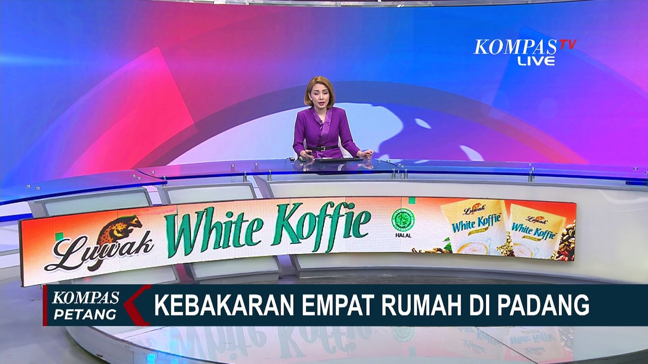 Karena Percikan Api BBM Eceran, 4 Bangunan di Kota Padang Hangus Terbakar!