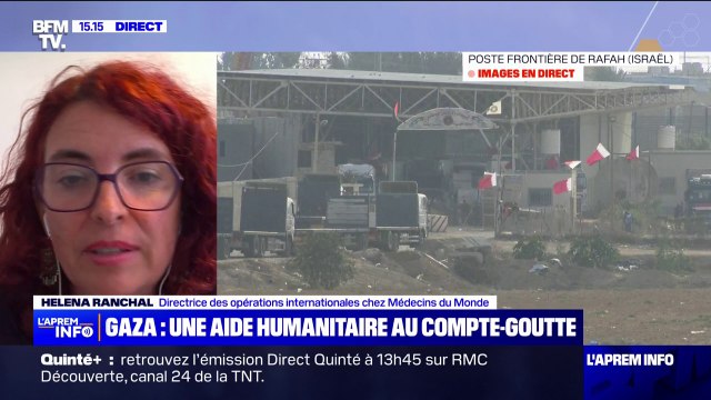 3e convoi d'aide humanitaire à Gaza: C'est un maigre soulagement selon Helena Ranchal de Médecins du Monde