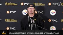 Kenny Pickett Discusses Steelers Balanced Offense