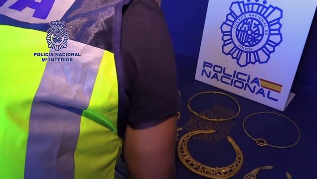 Joias do patrimônio da Ucrânia recuperadas na Espanha