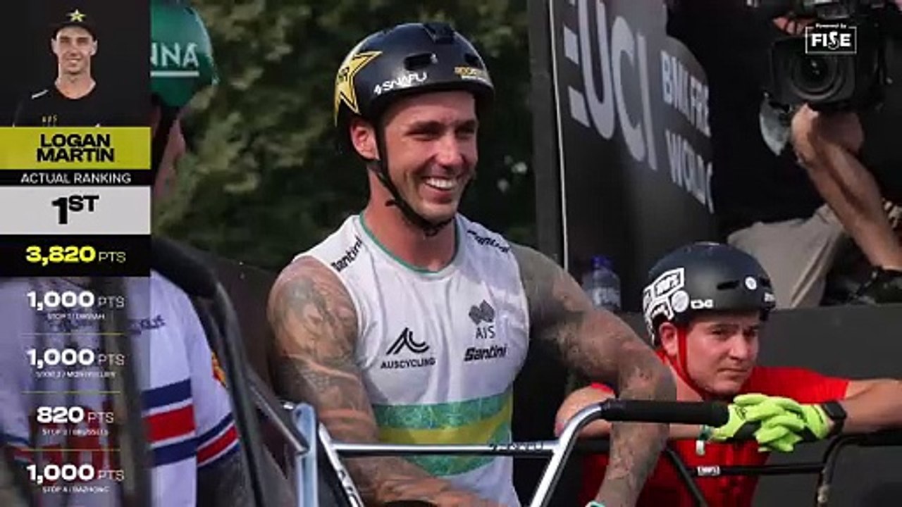 Logan Martin Overall - Best Of 2023 UCI BMX Freestyle World Cup