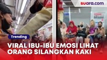 Viral Ibu-ibu Bikin Heboh hingga Emosi di KRL Hanya karena Penumpang Lain Lakukan Ini