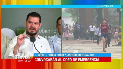 ​Ante la humareda en Santa Cruz, convocan al COED de emergencia 
