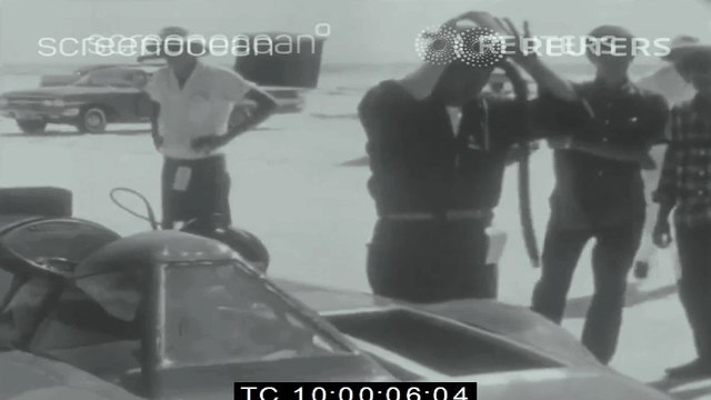 Athol Graham's Fatal Crash @ Bonneville Salt Flats 1960 (Aftermath)