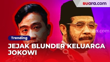 Jejak Blunder Keluarga Jokowi hingga Terbentuk Isu Dinasti Politik