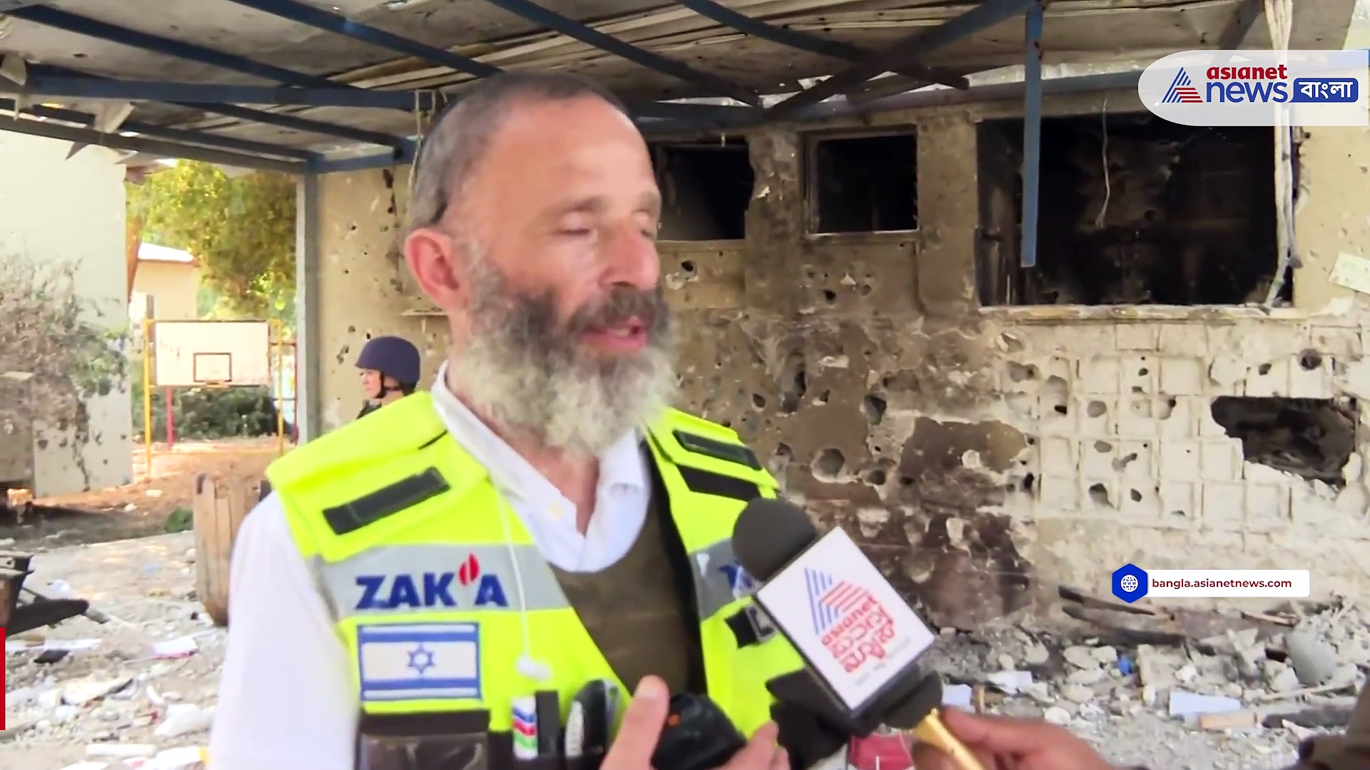 এশিয়ানেট নিউজের মুখোমুখি গাজা সীমান্তের উদ্ধারকারী, দেখুন কি বললেন