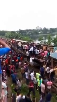 Accident de train semblable à un massacre au Bangladesh : 12 morts et de nombreux blessés