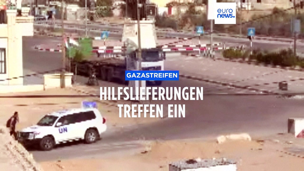 Hilfslieferungen für Gaza: Täglich 100 LKW-Ladungen vonnöten