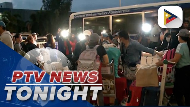 Another batch of Filipino repatriates from Israel arrives in PH