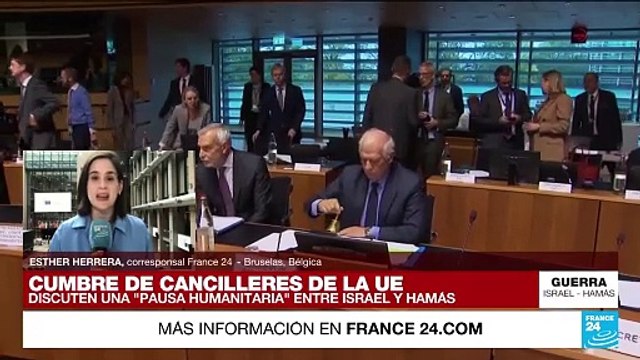 Informe desde Bruselas: cancilleres de la UE discuten una pausa humanitaria en Gaza