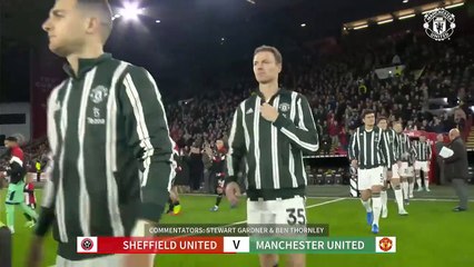 Sheffield Utd 1-2 Man Utd match