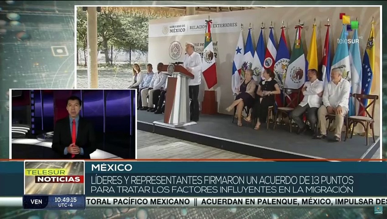 Cumbre de Palenque reconoce los factores internos y externos que fomentan la migración