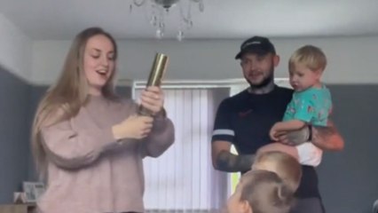Family basks in chorus of joy after finding out that a baby princess will soon join them