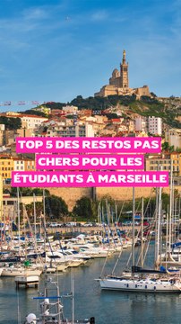 Top 5 des restos pas chers pour les étudiants à Marseille !