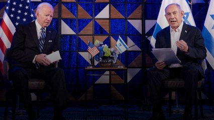 Benjamin Netanyahu et Joe Biden promettent un "flux continu d'aide" vers Gaza