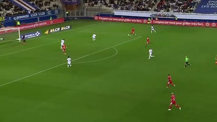 Aymen Boutoutaou buteur face à Grenoble