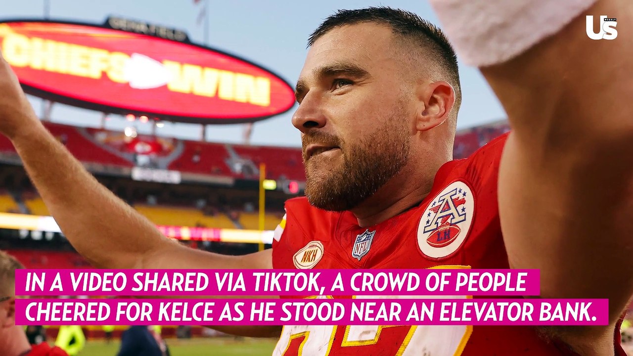 Travis Kelce Proudly Plays Along as Fan Calls Him Taylor Swift’s ‘Boyfriend’