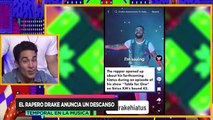 El rapero Drake anuncia un descanso en su carrera