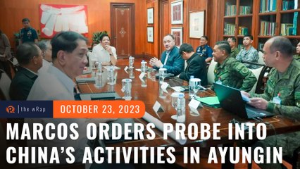 Tải video: Marcos orders PCG probe into China’s ‘reckless maneuvers’ against Philippines in Ayungin