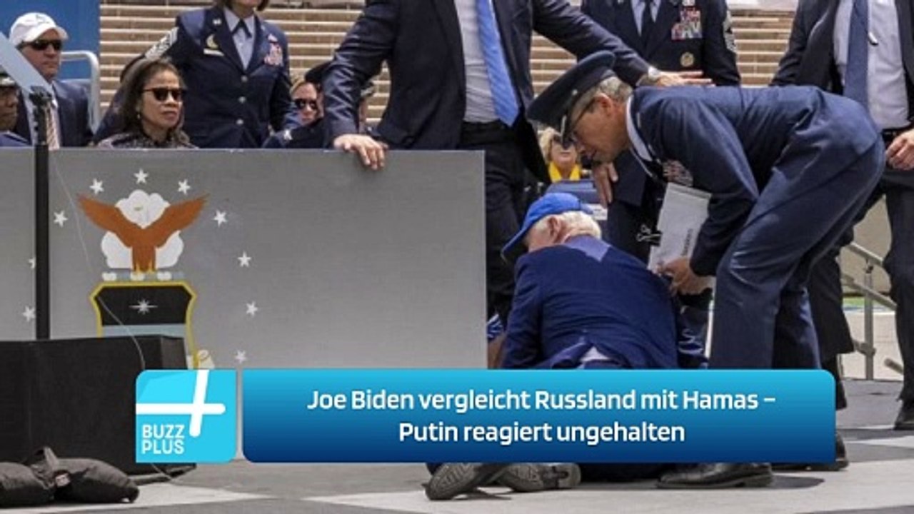 Joe Biden vergleicht Russland mit Hamas – Putin reagiert ungehalten