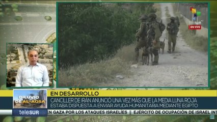 Canciller iraní asegura que el fin de Israel es desplazar a la población de Gaza