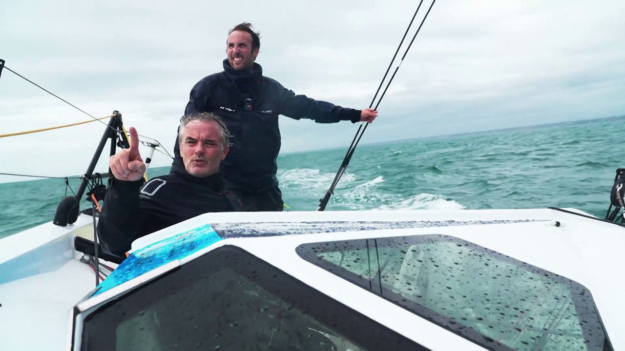 Transat Jacques Vabre Normandie Le Havre 2023 : AMARRIS - ACHILLE NEBOUTGILDAS MAHÉ