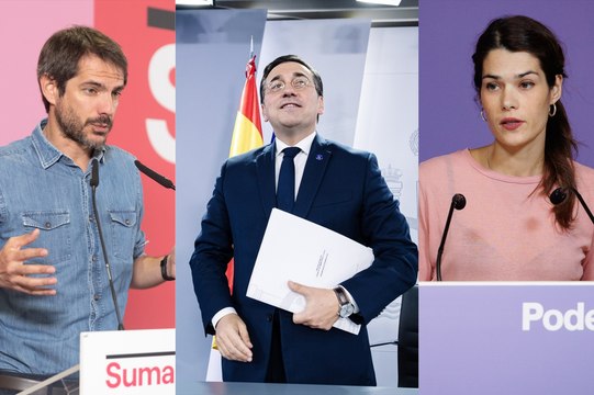 PSOE, Sumar y Podemos: estas son sus diferencias sobre el conflicto palestino-israelí