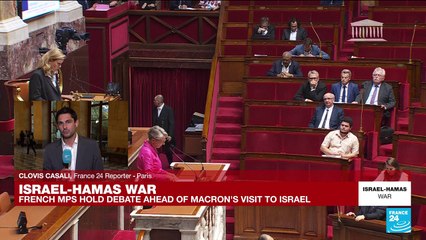 Left-wing party France unbowed accuses government of siding with Israel