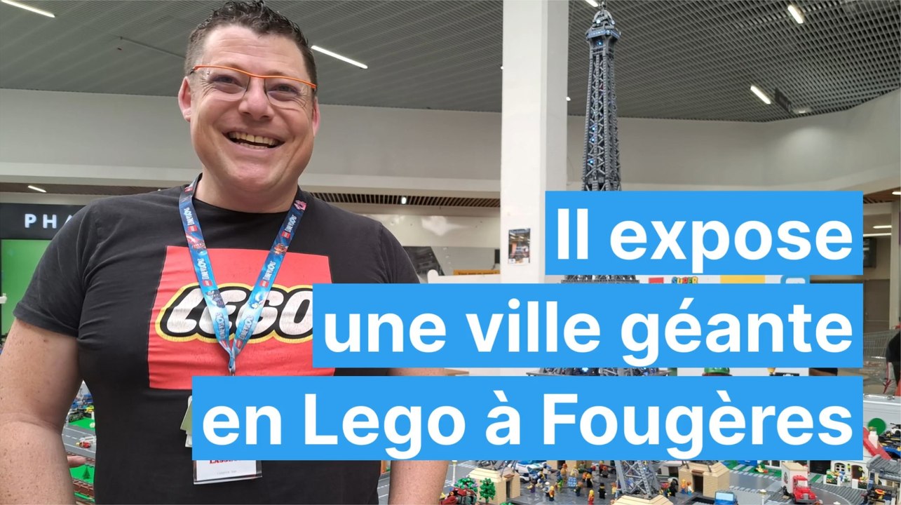 Fougères : une ville de Légo® géante va pousser à Carrefour