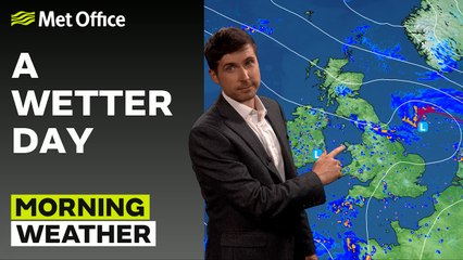 Met Office Morning Weather Forecast 24/10/2023 – It's so wet