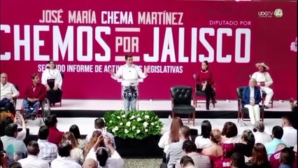 Chema" Martínez destaca iniciativas de movilidad y rentas accesibles en segundo informe