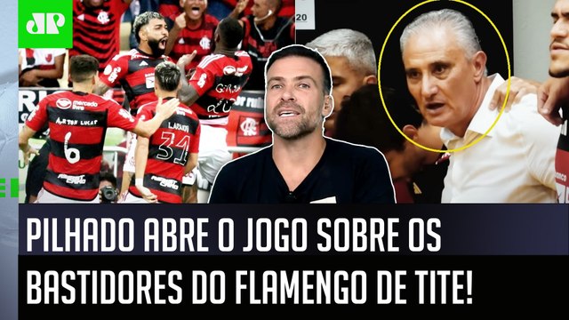 É INFORMAÇÃO! O Tite FALOU ONTEM no VESTIÁRIO pros jogadores do Flamengo que... PILHADO É DIRETO!