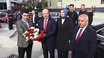 Le président de la RTCN, Ersin Tatar, a rendu visite au maire d'Afyonkarahisar, Mehmet Zeybek