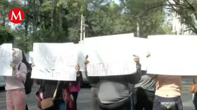 Vecinos protestan por contaminación en Polanco