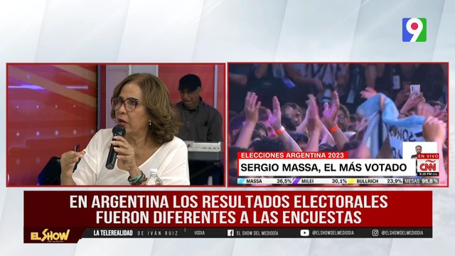 En Argentina los resultados electorales fueron diferente a las encuestas| El Show del Mediodía