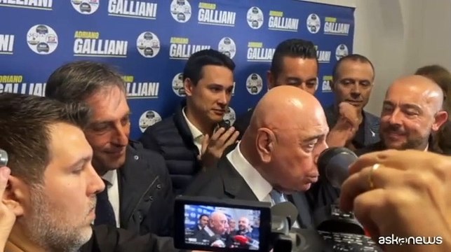Suppletive Monza, Galliani: mia vittoria dedicata a Berlusconi