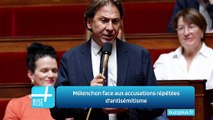 Mélenchon face aux accusations répétées d'antisémitisme