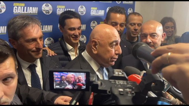 Suppletive Monza, Galliani: mia vittoria dedicata a Berlusconi