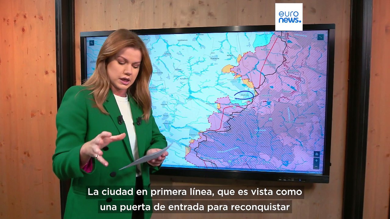 Mapas de la guerra | Las fuerzas rusas canalizan fuerzas adicionales al frente de Avdiivka