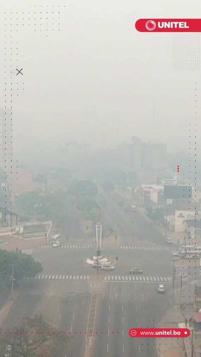 ¡Preocupante crisis ambiental en Santa Cruz! La densa humareda y mala calidad del aire pone en alerta a grupos de riesgo