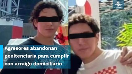 Salen de prisión gemelos que participaron en golpiza en Puebla; juez les dicta arraigo domiciliario