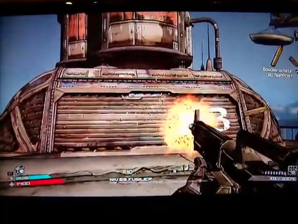 BORDERLANDS 1 - ARMES : HLK490 Steel Machine Gun / TORGUE  (lvl 68) [X1 Explosion]