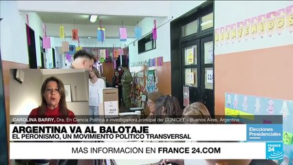 Carolina Barry: 'Hay que ser cautos al pensar que el triunfo en Argentina es de Sergio Massa'