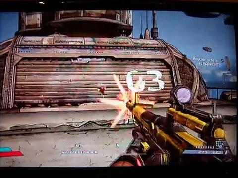 BORDERLANDS 1 - ARMES : AR490 Clorious Massacre / S&S (lvl 68) [X3 Feu]