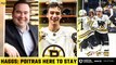 Haggs: Bruins Rookie Matt Poitras is Here to 'STAY' This Season