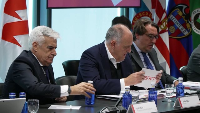 LaLiga aprueba sus presupuestos con el único voto en contra del Real Madrid