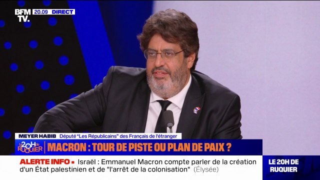 Meyer Habib (député “Les Républicains” des Français de l'étranger): Les Israéliens attendent le président Macron pour apporter sa solidarité physique avec les 1400 victimes et les 38 Français morts ou disparus